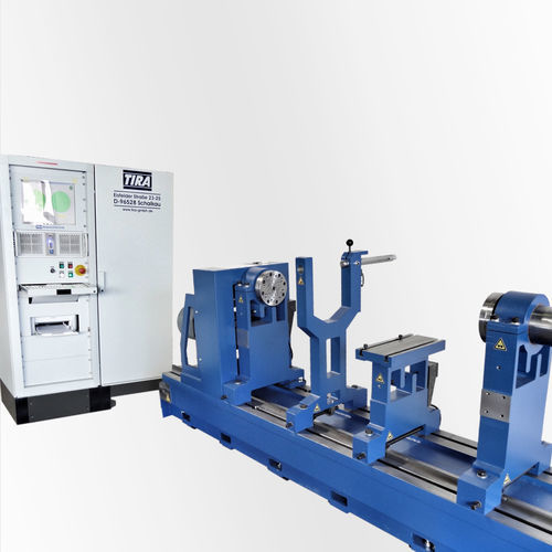 Máquina equilibradora horizontal - TIRA GmbH - estático / manual / para las técnicas automóviles