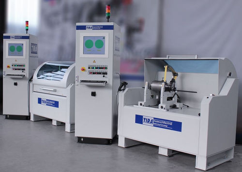 Máquina equilibradora horizontal - TIRA GmbH - con cojinetes rígidos / manual / para rotores
