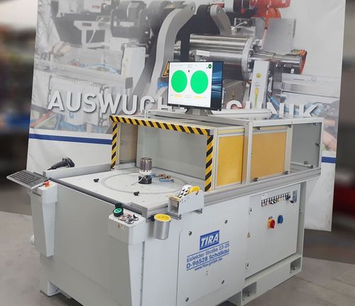 Máquina equilibradora vertical - TIRA GmbH - dinámico / neumático / hidráulico