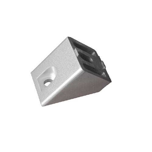 Soporte en escuadra para ensamblaje de perfiles - Dogus Kalip Metal ve Form San. Dis Tic. Ltd. Sti. - de aluminio / 90°