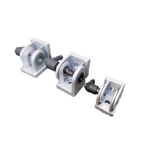 Rótula pivotante angular - 30x30 | 40x40 | 45x45 - Dogus Kalip Metal ve Form San. Dis Tic. Ltd. Sti. - de aluminio / de desconexión rápida