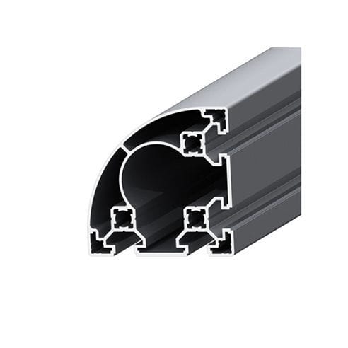 Perfil de aluminio - 1.1.10.080080.08 - Dogus Kalip Metal ve Form San. Dis Tic. Ltd. Sti. - circular / en C / de marcos