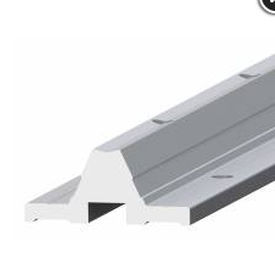 Perfil de aluminio - 1.3.12.040016.01 - Dogus Kalip Metal ve Form San. Dis Tic. Ltd. Sti. - ranurado / de guiado