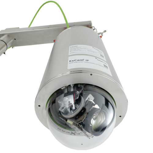 Cámara con carcasa en forma de cúpula - ExCam® IPP5655 - SAMCON Prozessleittechnik - WDR / para zona peligrosa / de vigilancia