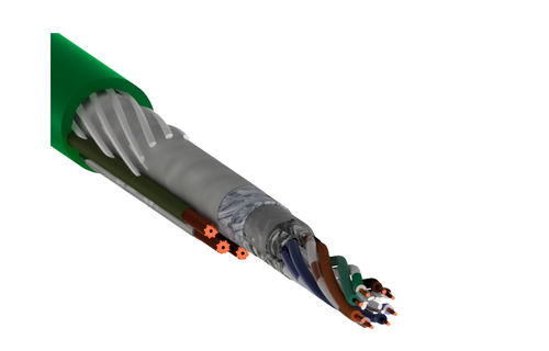 Cable eléctrico de datos - SKDP03-T - SAMCON Prozessleittechnik - Ethernet / Gigabit Ethernet / resistente al aceite