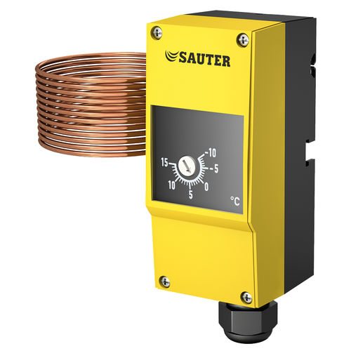 Termostato capilar - TFL201F series - Fr. Sauter AG - reglable / de plástico / IP65
