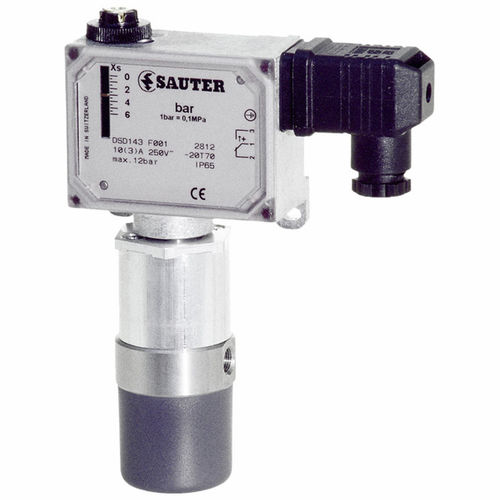 Presostato diferencial - DSD series - Fr. Sauter AG - para líquido / para gas / para vapor