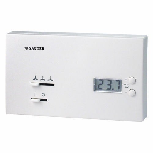 Regulador de temperatura digital - TSHK681 series - Fr. Sauter AG - con pantalla LCD / programable / de calor