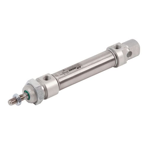 Cilindro neumático - MC series - A&T Fluid solutions - de pistón / de pistón magnético / de vástago