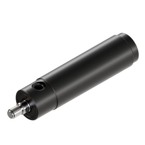 Cilindro hidráulico - CB01 - A&T Fluid solutions - de pistón / de simple efecto con muelle antagonista / de acero inoxidable