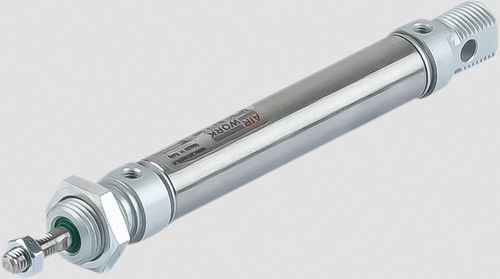 Cilindro neumático - MC series - A&T Fluid solutions - de vástago / de doble efecto / de simple efecto