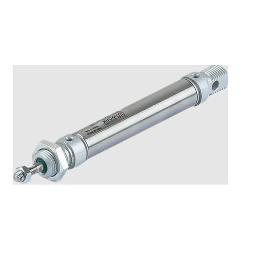 Cilindro neumático - MC series - A&T Fluid solutions - de vástago / de doble efecto / de simple efecto