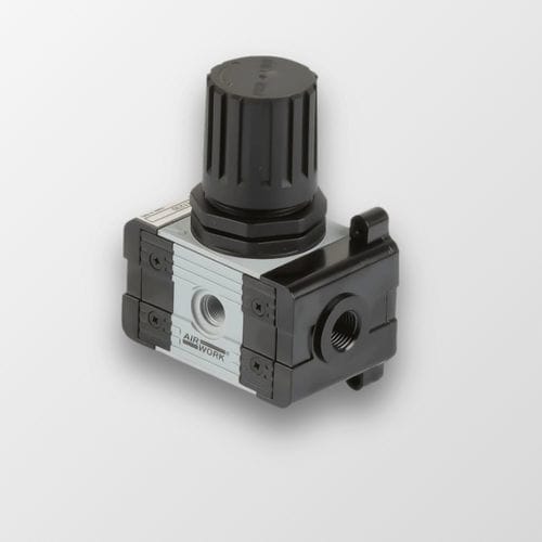 Regulador de presión para aire comprimido - XR series - A&T Fluid solutions - de membrana / monoetapa / MDF