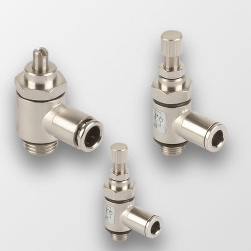 Regulador de caudal volumétrico - NSC series - A&T Fluid solutions - neumático / para aire comprimido