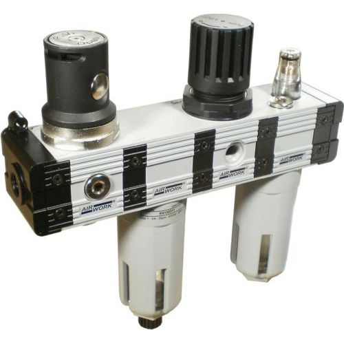 Filtro regulador lubricador de aire - XN series - A&T Fluid solutions - de aire comprimido