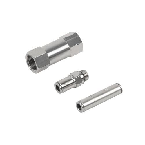 Válvula de retención de membrana - VRNR - A&T Fluid solutions - roscada / de latón / de níquel
