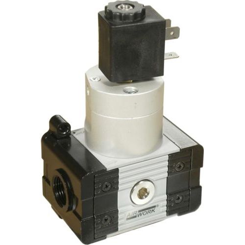 Válvula con control neumático - XA series - A&T Fluid solutions - para aire / de arranque progresivo