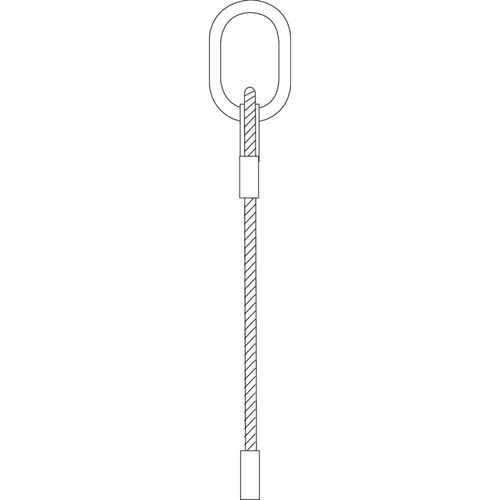 Eslinga de cable - SK1-E series - REMA Hollande B.V. - de acero galvanizado