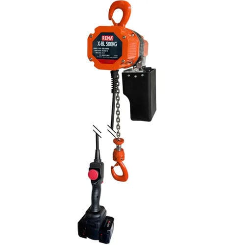 Polipasto de cadena eléctrico - X-BL - REMA Hoisting & Lifting - manual / compacto / ligero