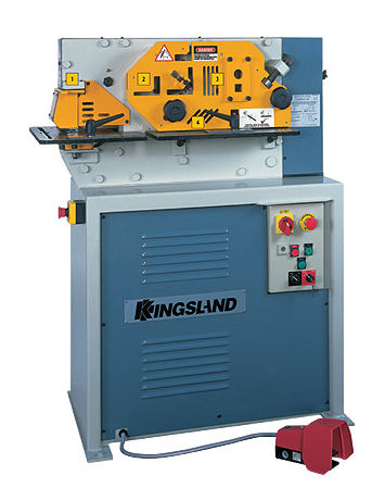 Punzonadora semiautomática - Compact 40 - Kingsland Engineering - hidráulica / de chapa / de cizallado