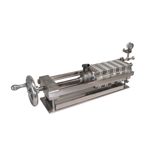 Filtro-prensa de bastidor - AccuScale™ series - ErtelAlsop - con plataforma / automática / para laboratorio