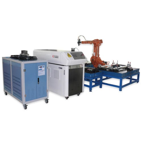 Máquina de soldar láser de fibra - GHJ-D300, 600GX  - Golden Laser Co., Ltd - de altas frecuencias / robotizada / para forma 3D