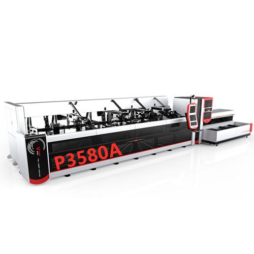 Máquina de corte de tubos - P3580A - Golden Laser Co., Ltd - láser de fibra / para metal / para tubos metálicos