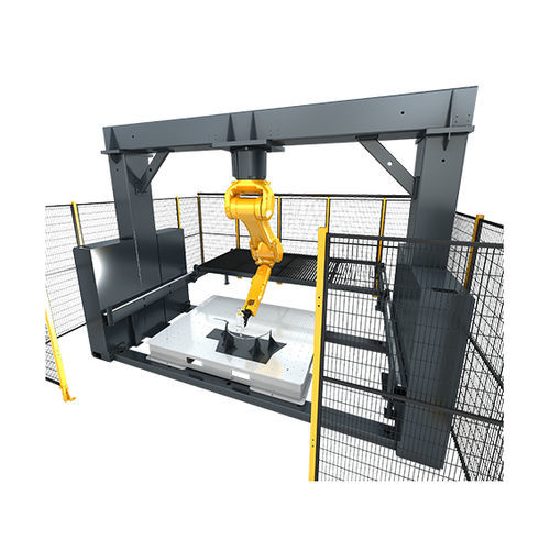 Máquina de corte robotizada - RN series - Golden Laser Co., Ltd - láser de fibra / para aluminio / para acero inoxidable