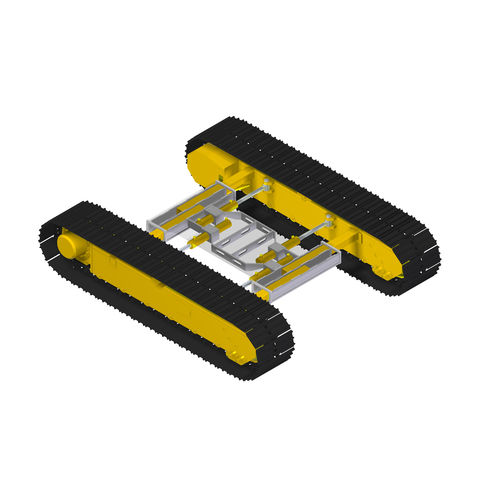 Chasis para maquinaria de construcción de orugas - A6 series - Gemmo Group s.r.l.