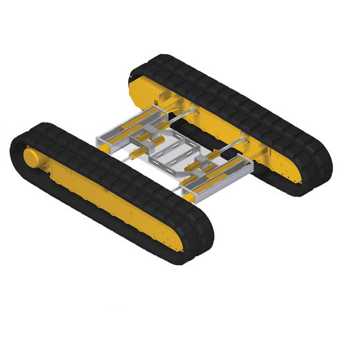 Chasis para maquinaria de construcción de orugas - AG6 series - Gemmo Group s.r.l.