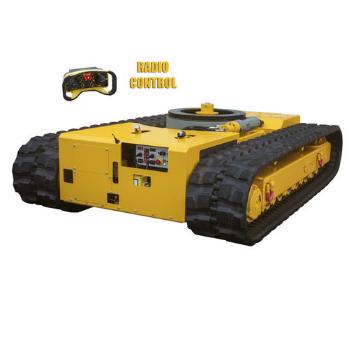 Chasis para maquinaria de construcción de orugas - SM1 - Gemmo Group s.r.l. - motorizado