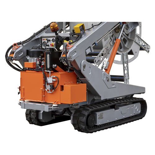Chasis para maquinaria de construcción de orugas - SM4 - Gemmo Group s.r.l. - motorizado