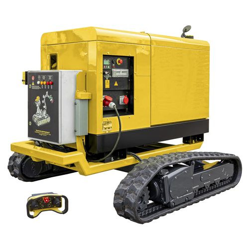 Chasis para maquinaria de construcción de orugas - Gemmo Group s.r.l. - motorizado / para grupo electrógeno