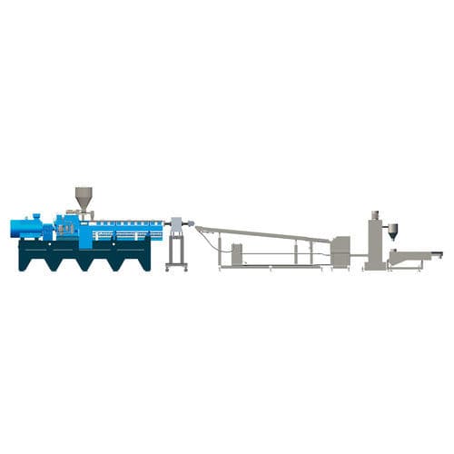 Granuladora de hilos sumergidos en agua - USEON Technology Limited - para la fabricación de granulados de plástico