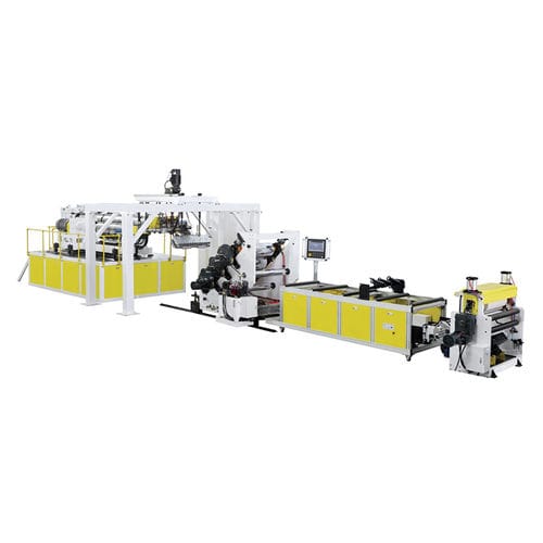 Línea de extrusión monoestrato - U-ABS-120 - USEON Technology Limited - con pantalla táctil / para paneles de plástico / para ABS