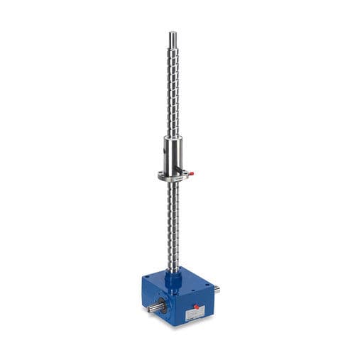 Gato de husillo de husillo de bolas - SJ BS Mod.B Series - Linearmech Srl - tuerca de seguridad / con tuerca / con brida