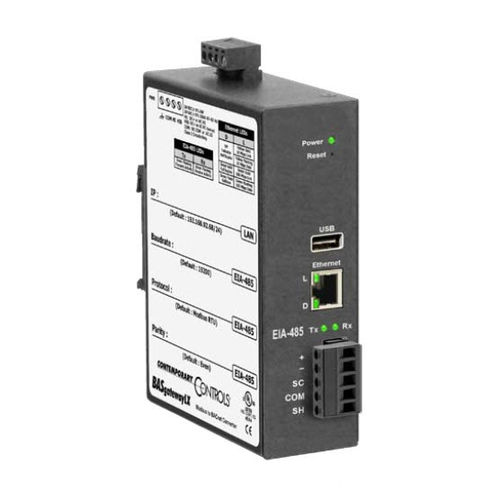 Pasarela de comunicación - BASGLX-M1 - Contemporary Controls GmbH - Ethernet / Modbus / BACnet