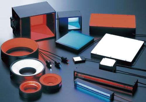Lámpara de inspección de anillo - Machine Vision Plus - coaxial / backlight / de domo