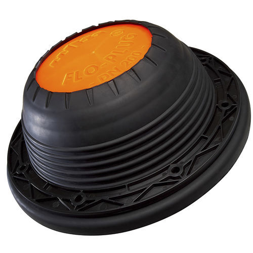 Válvula de retención de fondo de estanque - FLO-PLUG&reg; 2 - NORHAM SAS - de membrana / de polipropileno / de EPDM