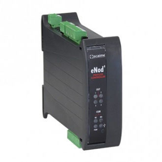 Transmisor de peso con salida analógica - eNod4-T DIN - SCAIME - Ethernet / montado sobre carril DIN