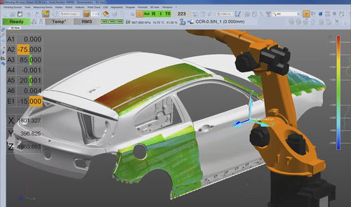 Software simulación de movimientos - Metrolog X4 i-Robot - Metrologic Group - de medición / de metrología multi-sensores / de metrología