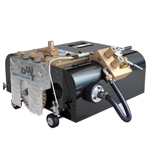 Máquina tronzadora y chaflanadora portátil - CPC-B - DWT GmbH - motorizada