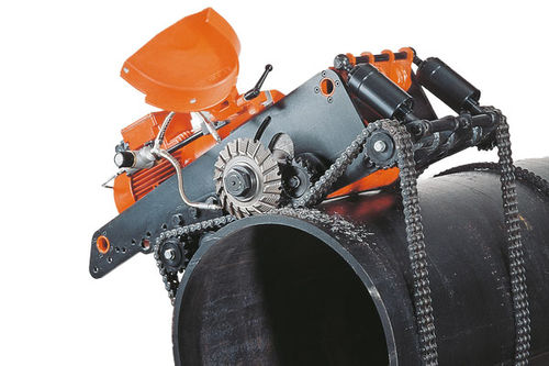 Máquina tronzadora y chaflanadora portátil - CPC 3000A - DWT GmbH - motorizada