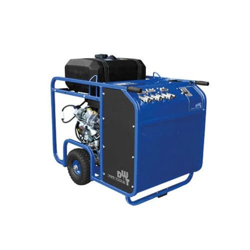 Grupo hidráulico con motor eléctrico - DHP series - DWT GmbH - con motor diésel / para bomba / para tuberías