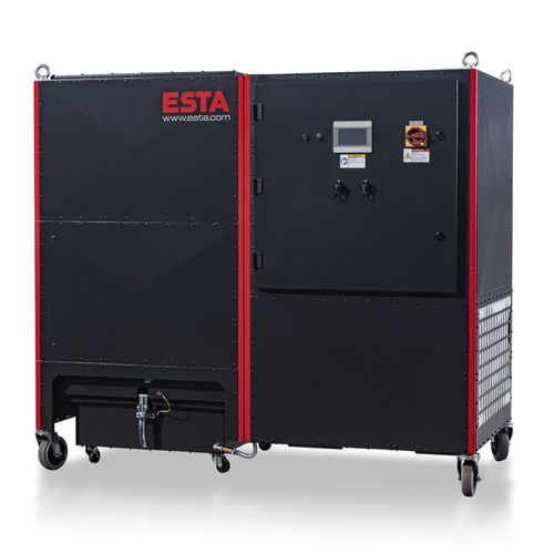 Sistema centralizado de aspiración y de filtración para humo móvil - DUSTOMAT DRY - ESTA Extraction - de soldadura / láser / de soldadura fuerte
