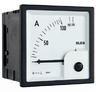 Amperímetro analógico - E-line - ELEQ - montado en panel