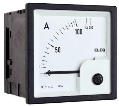Amperímetro DC - DIV series - ELEQ - analógico / para montaje en panel
