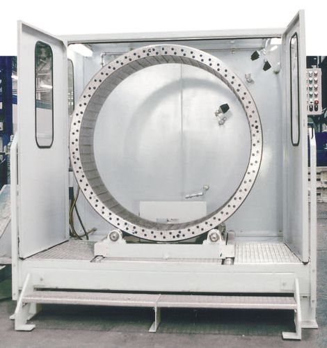 Máquina de limpieza con chorro de agua - MRM 1400 - Dieffenbacher - CNC / industrial / para cuchillos