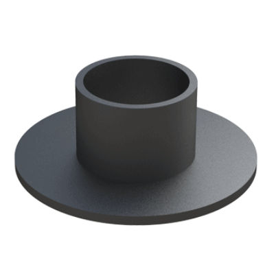 Arandela de resalto - TI   - ISC PLASTIC PARTS - antivibración / redonda / de poliamida