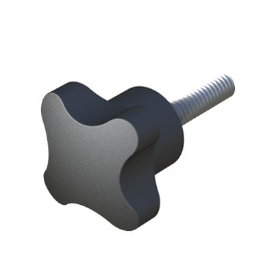 Rosca roscada - LHSD - ISC PLASTIC PARTS - tipo estrella / de poliamida